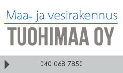 Maa- ja vesirakennus Tuohimaa Oy logo